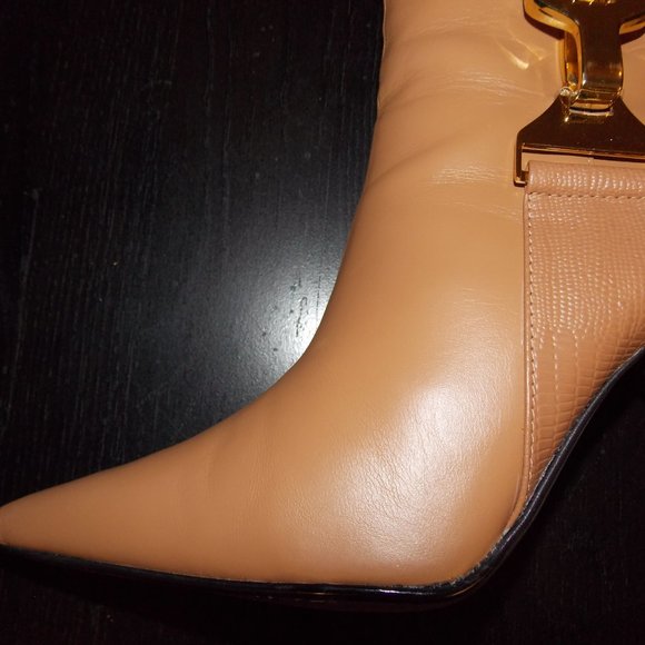 Bijou Camel Color Size 9M Women's-Preowned - Picture 14 of 15